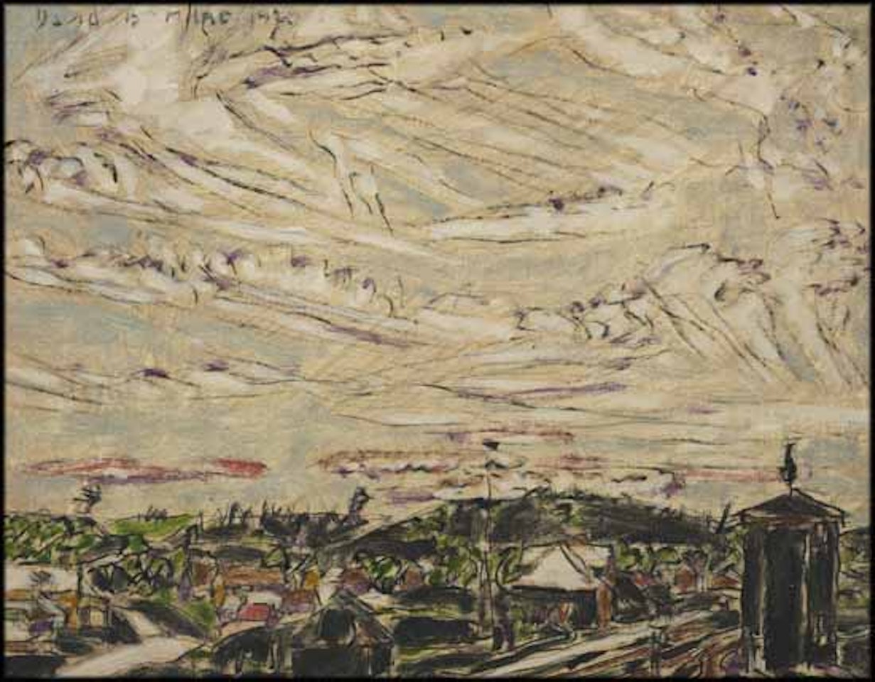 Northern Village, Lake Temagami, Ontario by David Brown Milne