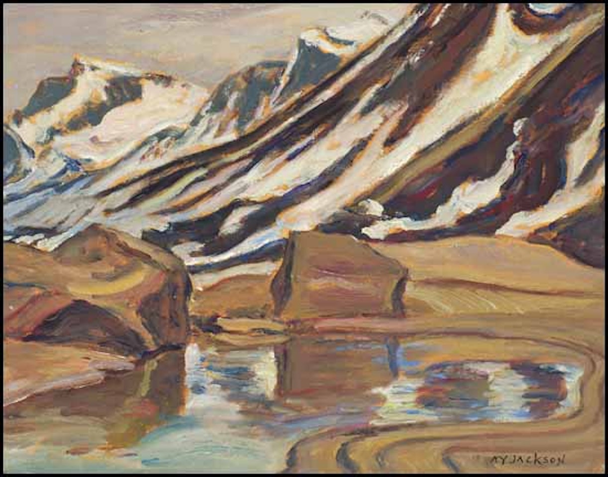 Baffin Island, 12 Slopes of Mount Battle by Alexander Young Jackson