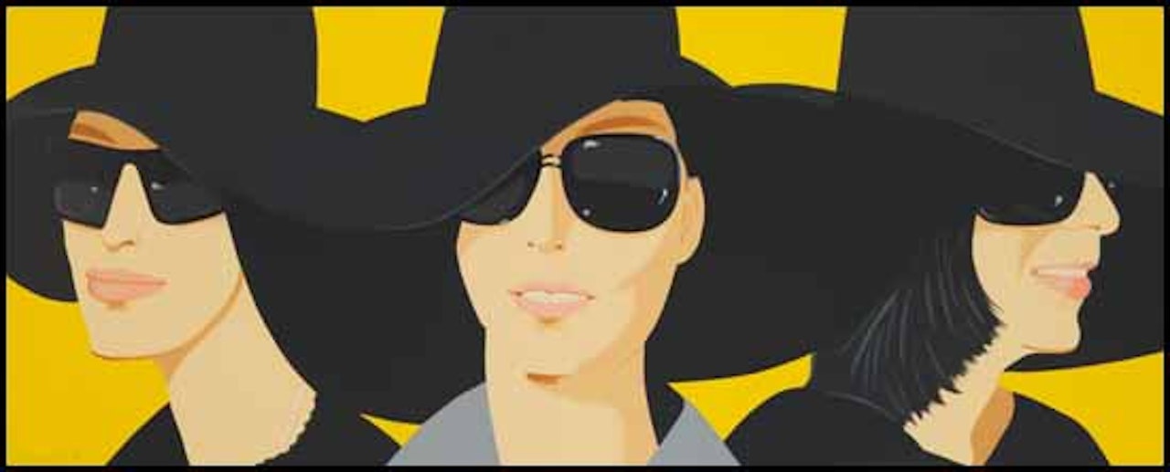 Black Hats IV by Alex Katz