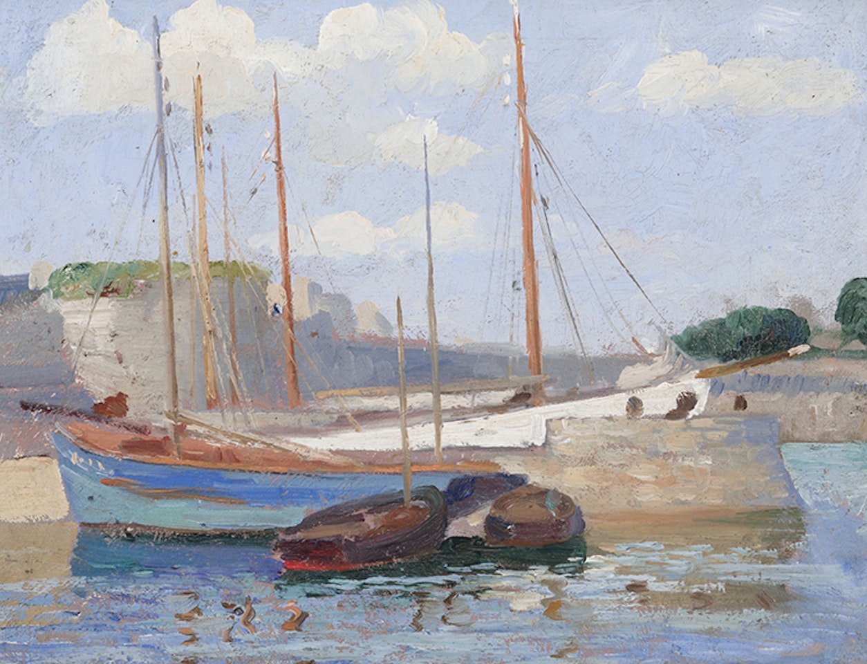 Fishing Boats, Concarneau by Robert Pilot