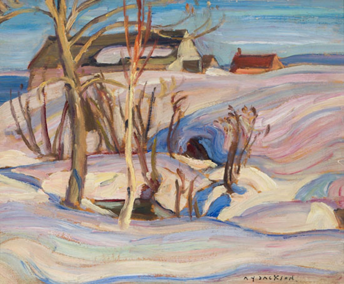The Creek, St. Tite des Caps by Alexander Young Jackson