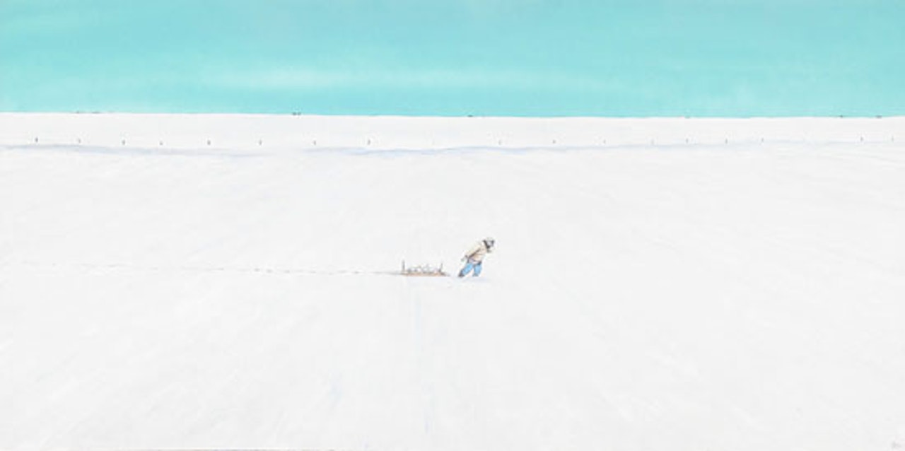 Frozen Jack Rabbits by William Kurelek