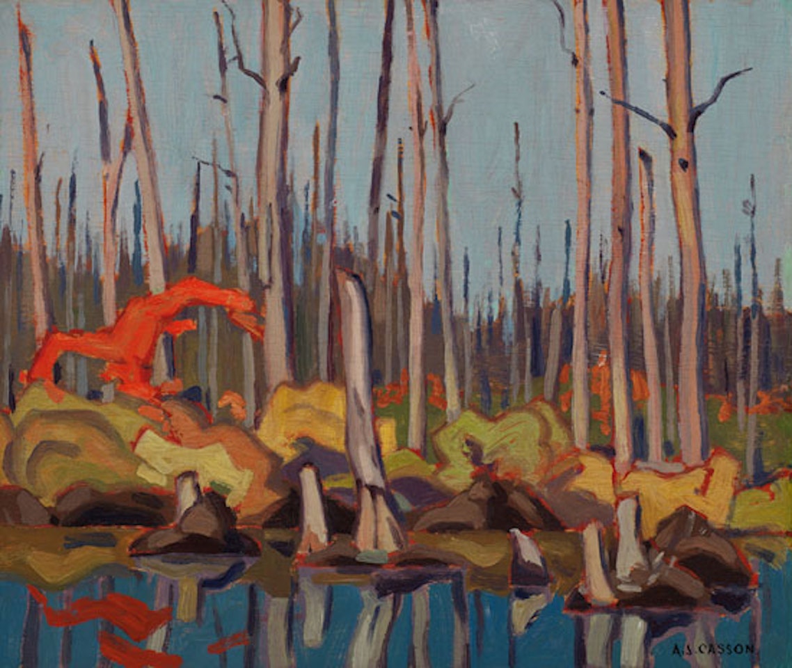 Swamp, Sawyer Lake by Alfred Joseph Casson