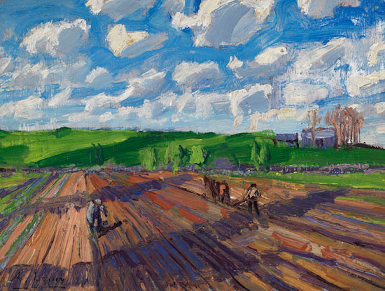 Farmer"s Fields by Arthur Lismer