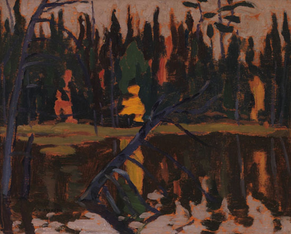 A Beaver Lake, Algoma by Alexander Young Jackson