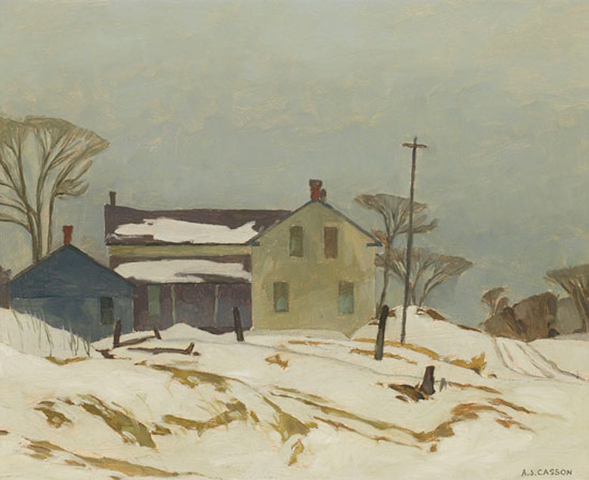 Farmhouse in the Albion Hills by Alfred Joseph Casson