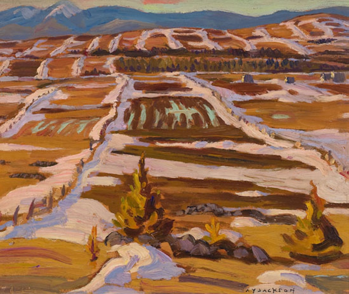 Spring, St-Hilarion by Alexander Young Jackson