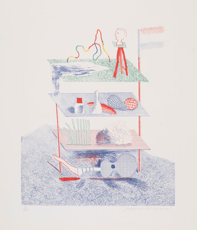 Serenade from The Blue Guitar by David Hockney