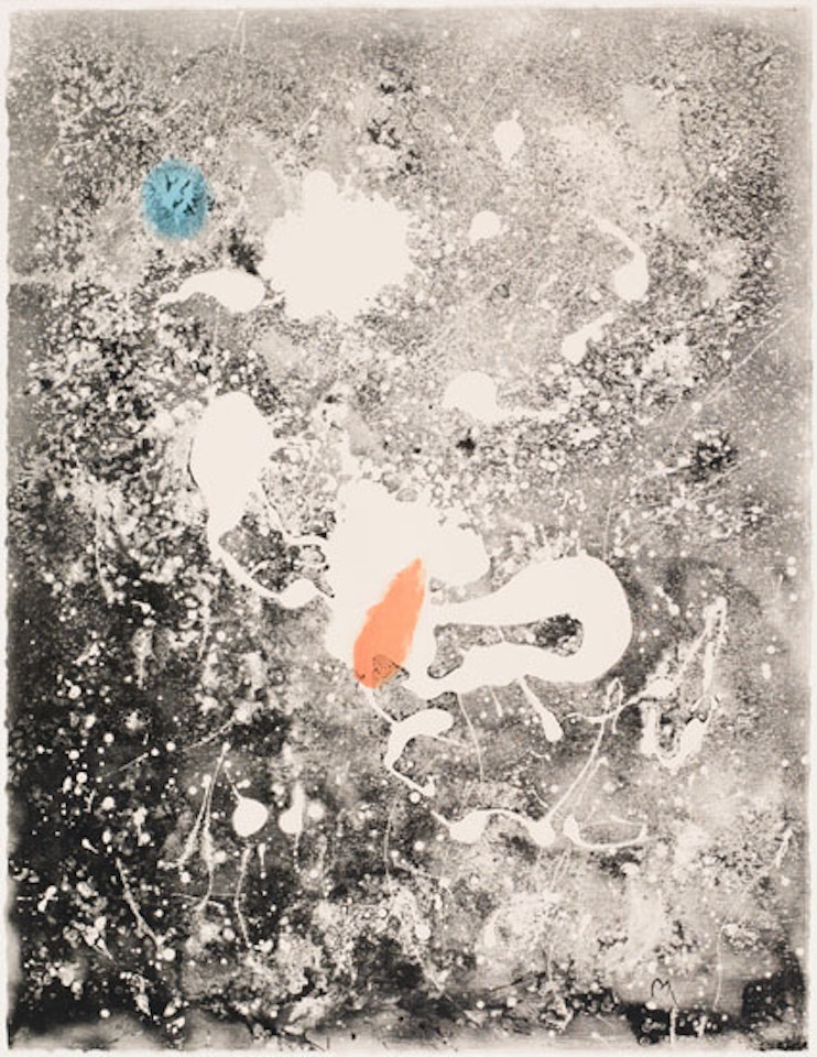 The Red Spot (Album 19) by Joan Miró