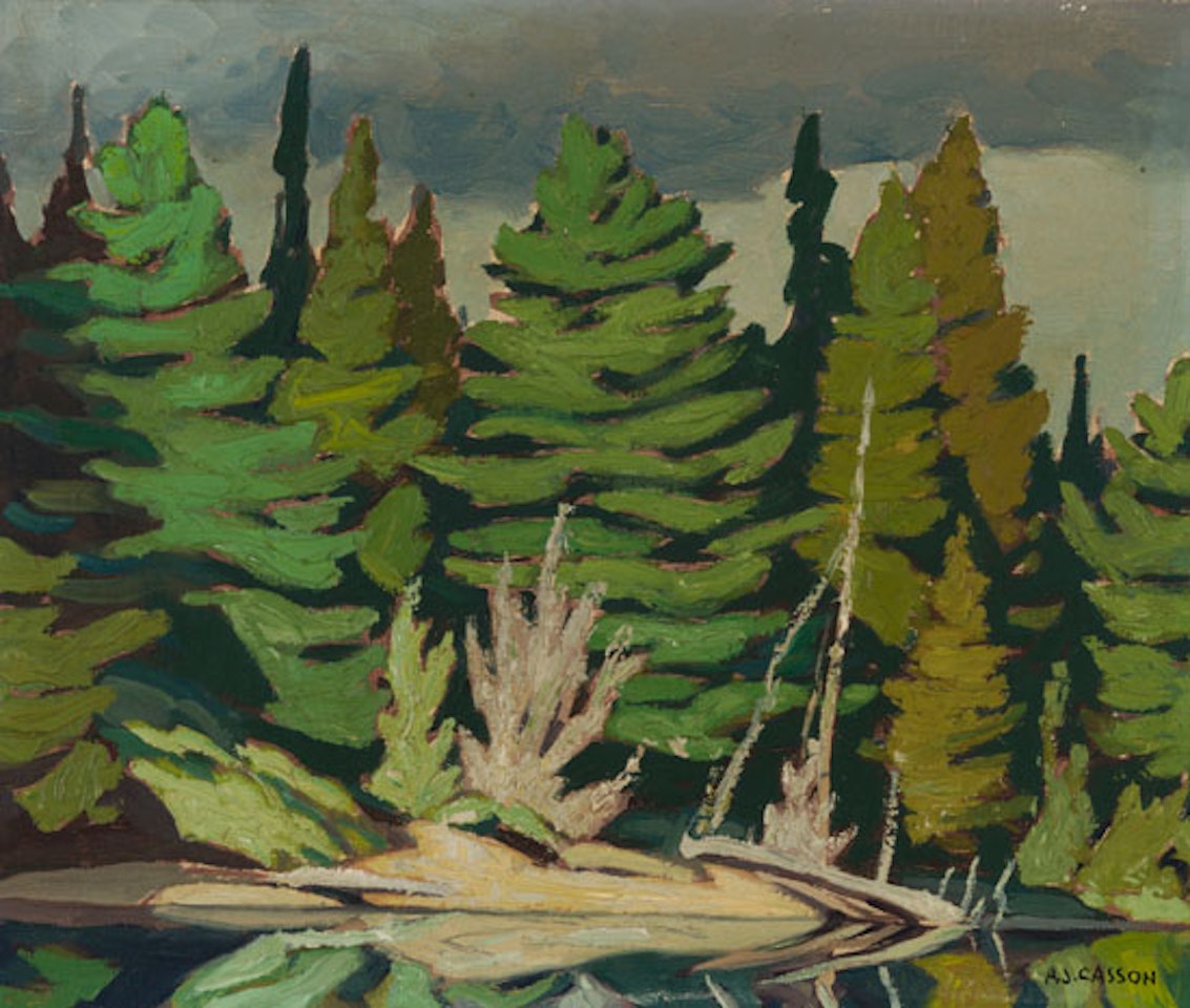 Baptiste Lake - North by Alfred Joseph Casson