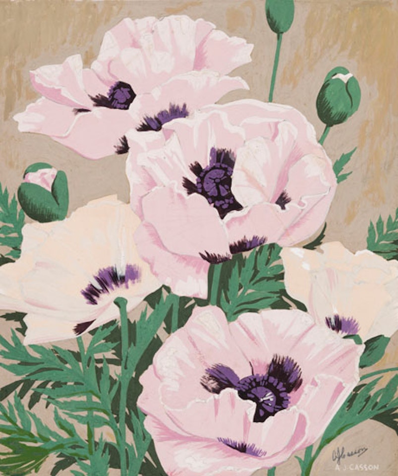 Oriental Poppies by Alfred Joseph Casson