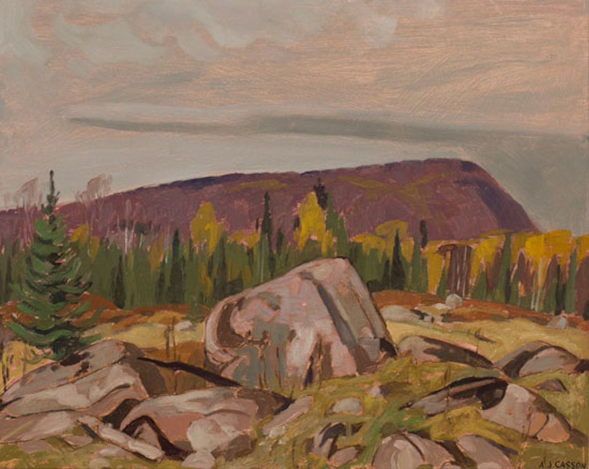 Near Halfway Lake by Alfred Joseph Casson