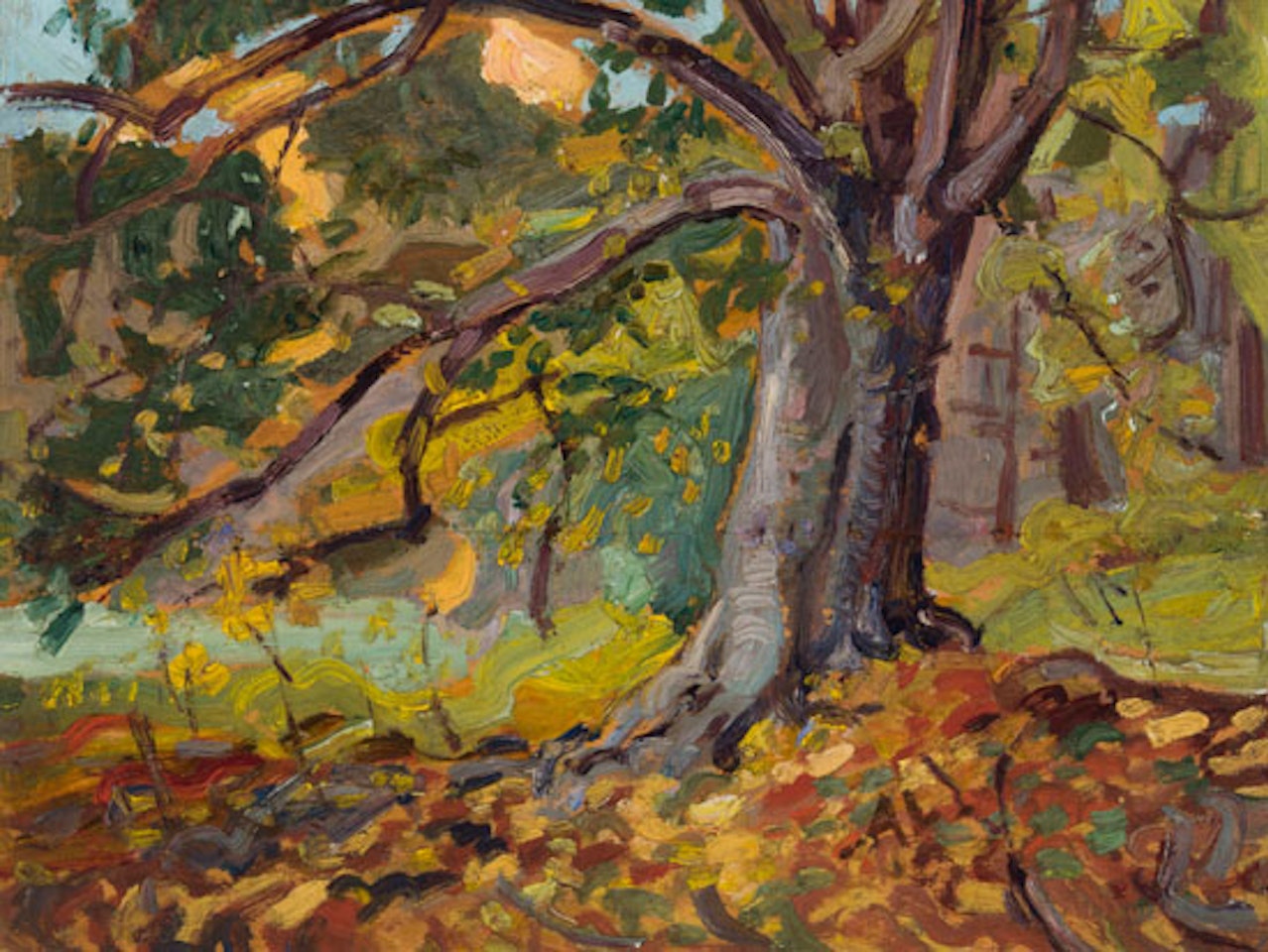 The Beech Tree by Arthur Lismer