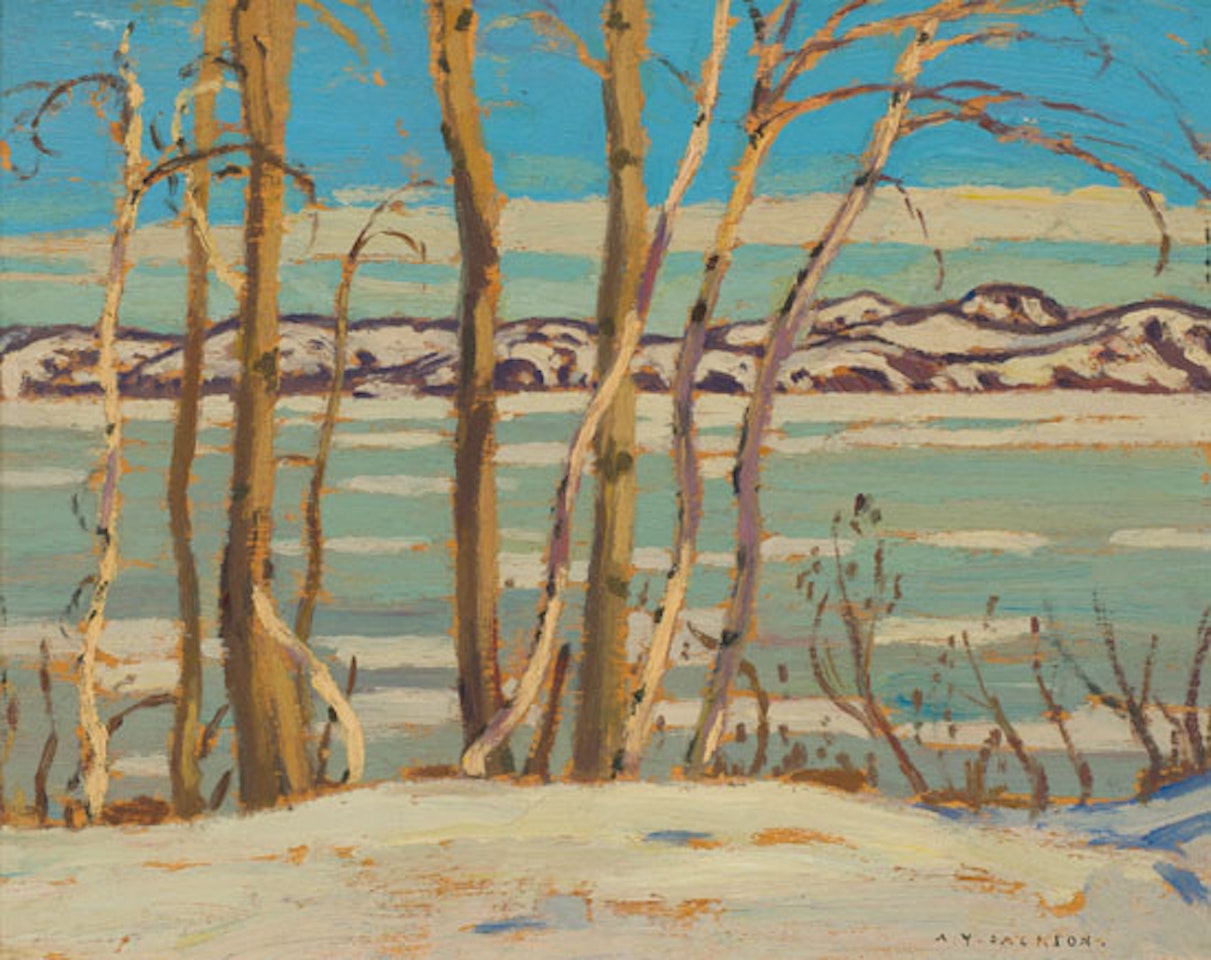 Bon Echo, Ottawa River Spring by Alexander Young Jackson