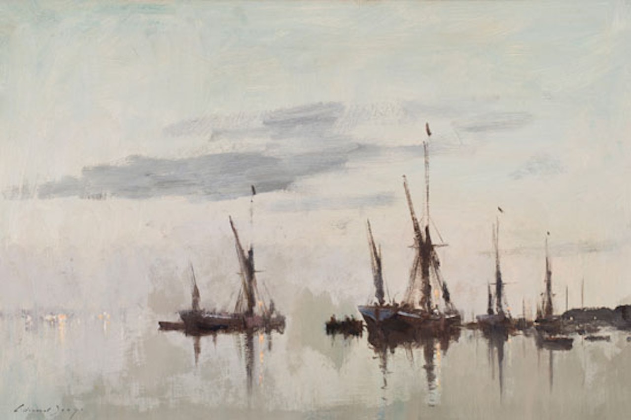 Dusk on the Orwell by Edward Seago