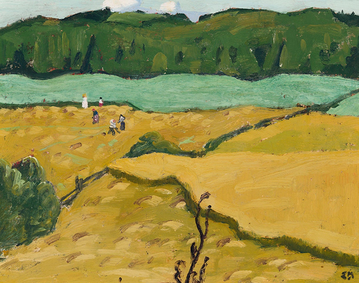 Haying by Edwin Headley Holgate