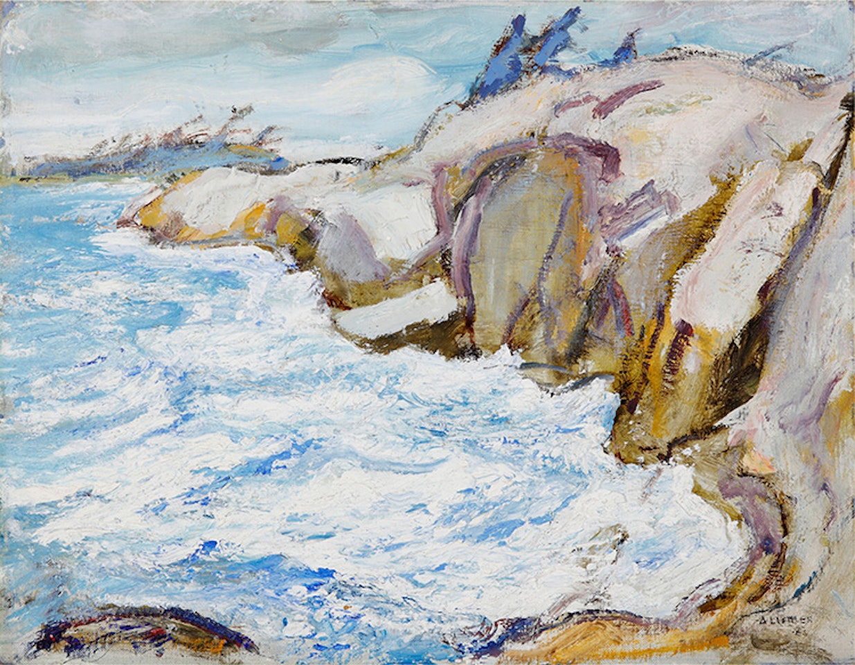 Rough Water, Georgian Bay by Arthur Lismer