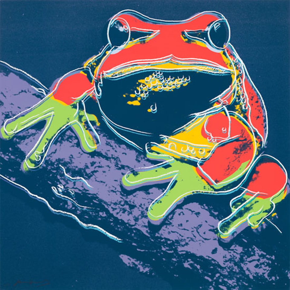 Pine Barrens Tree Frog (F. & S. II.294) by Andy Warhol