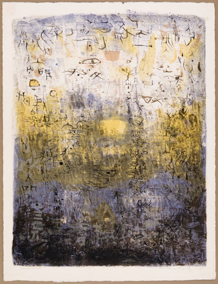 Forêt perdue by Zao Wou-Ki