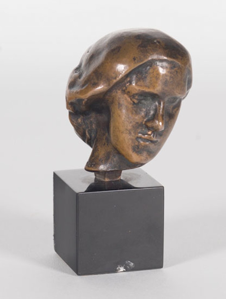 Tête de femme au chignon, petit modèle by Auguste Rodin