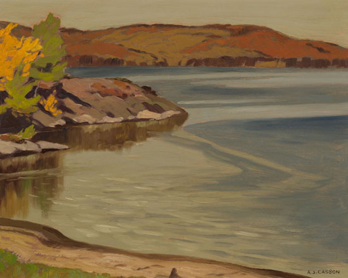 October Morning, Lake Kaminiskeg by Alfred Joseph Casson