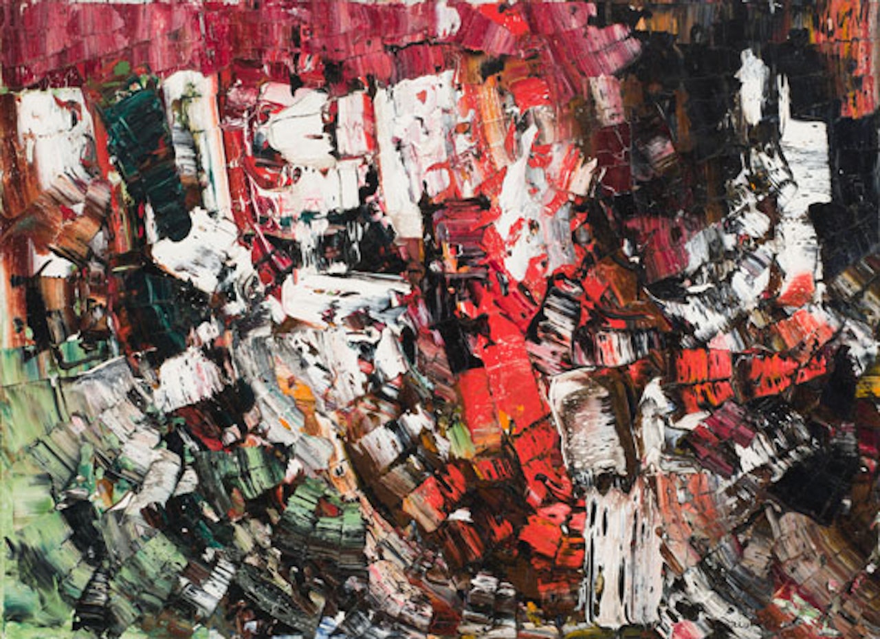 Le vol des crevettes by Jean-Paul Riopelle
