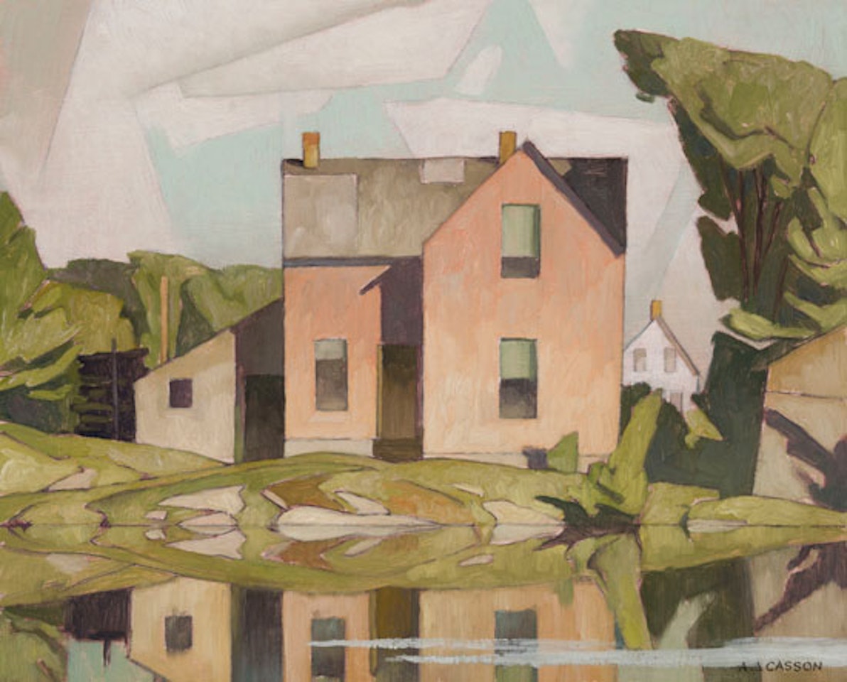 Evening Sun by Alfred Joseph Casson