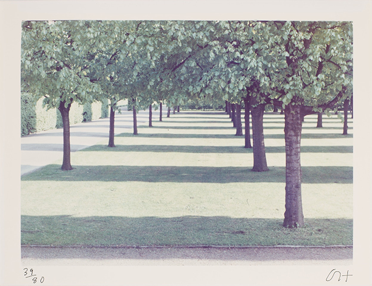Herrenhausen - Hannover - May 1970 by David Hockney