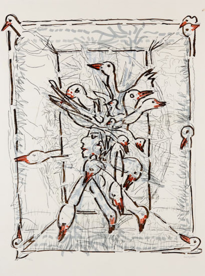 Cap Tournmente M (03765/A84-0042) by Jean-Paul Riopelle