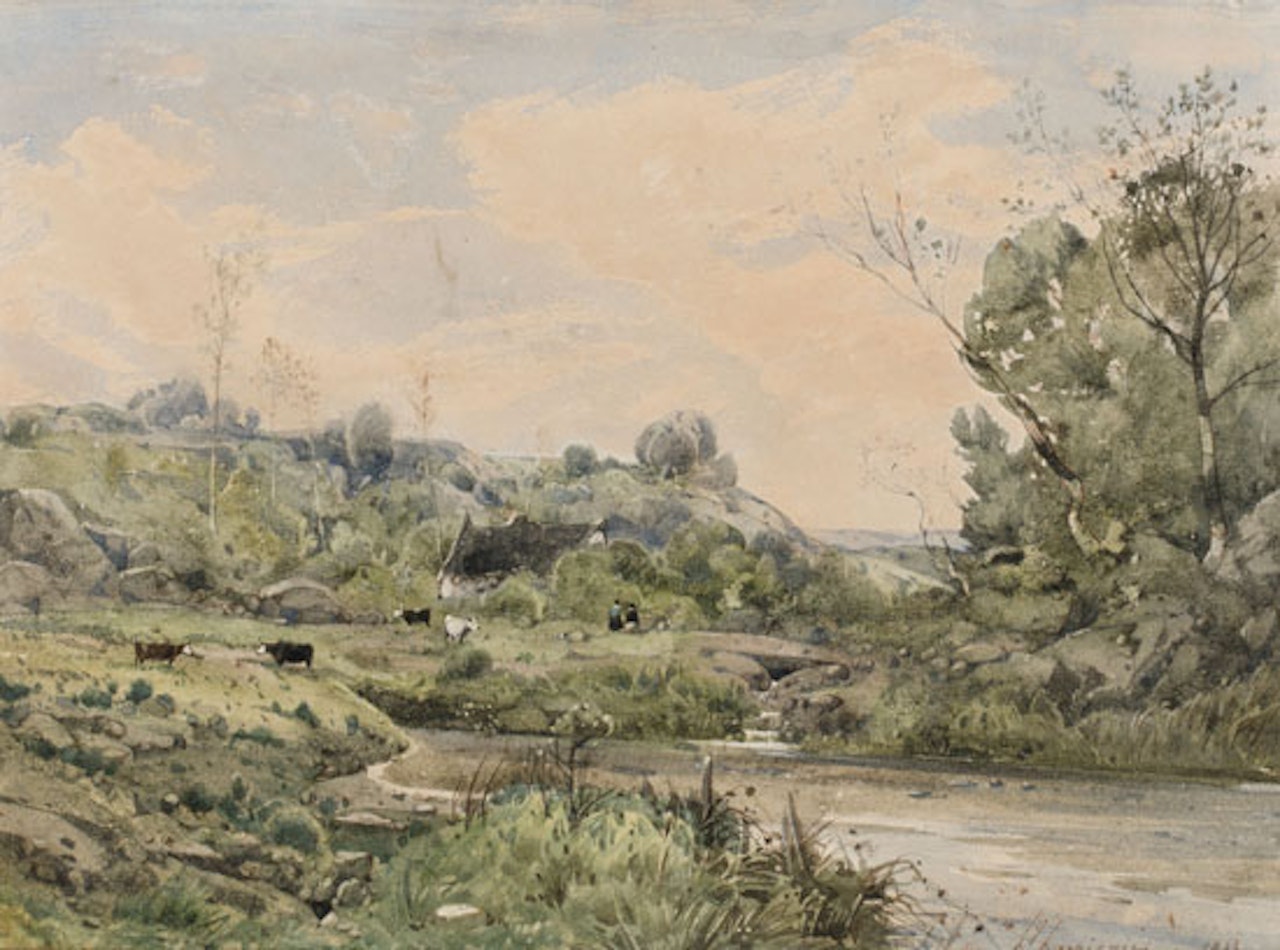 Souvenir de Cernay by Henri Harpignies