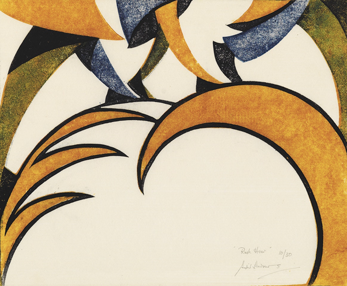 Rush Hour by Sybil Andrews