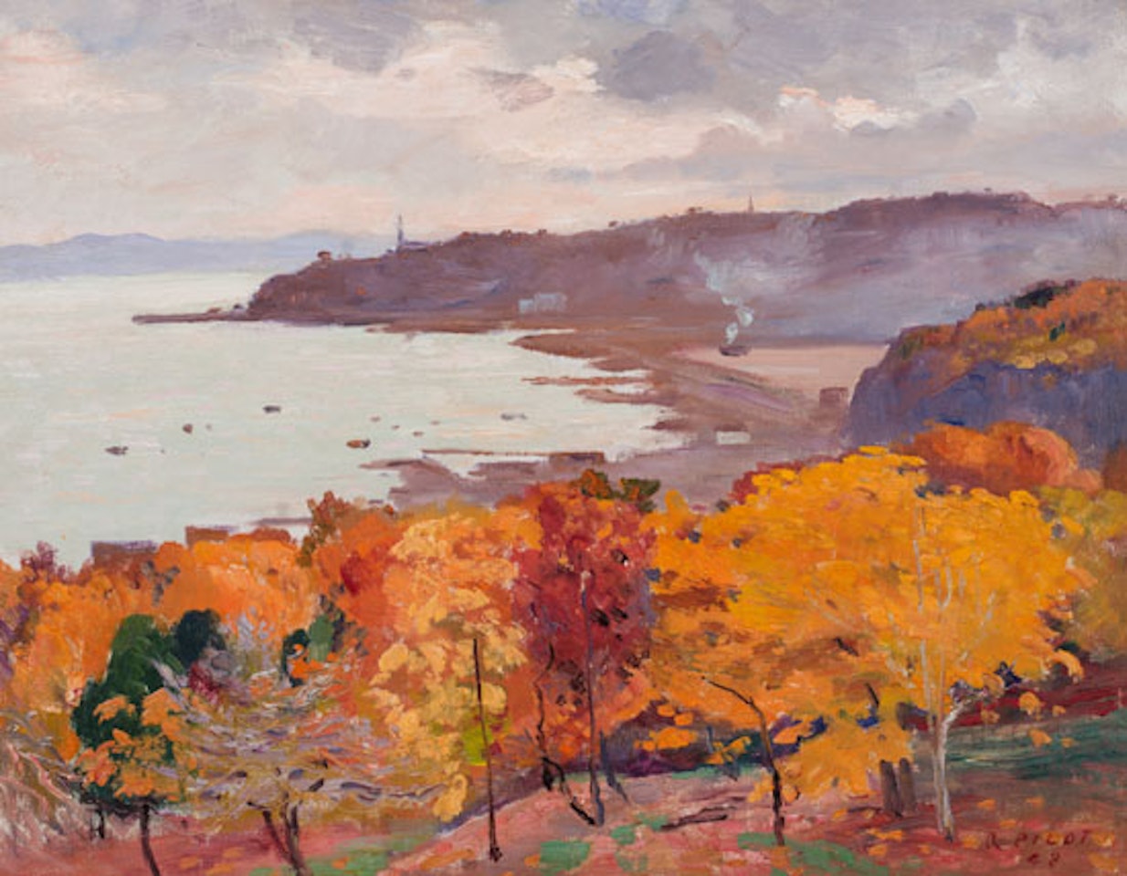 Silery from Battlefields Park, Quebec by Robert Pilot