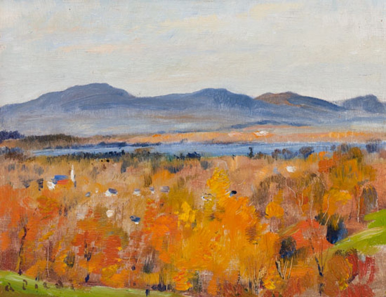 Knowlton, Autumn by Robert Pilot