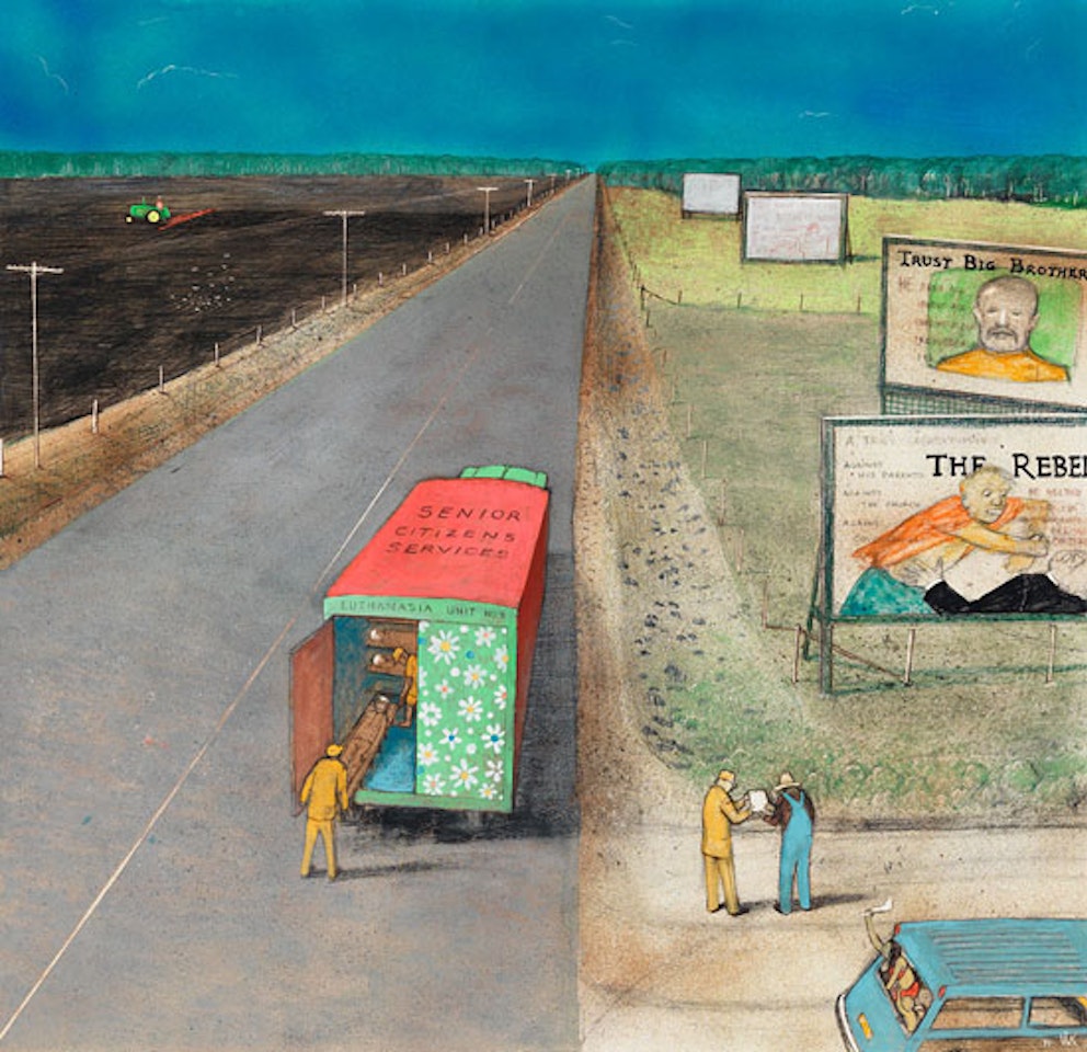 Many False Prophets Will Arise by William Kurelek