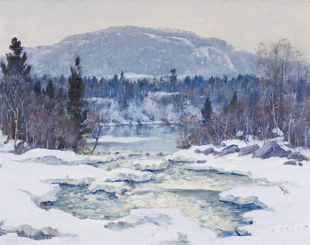 The North River, Mt. Rolland, PQ by Robert Pilot