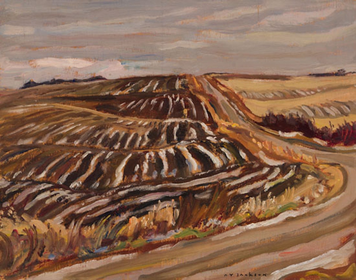 Arable Landscape by Alexander Young Jackson