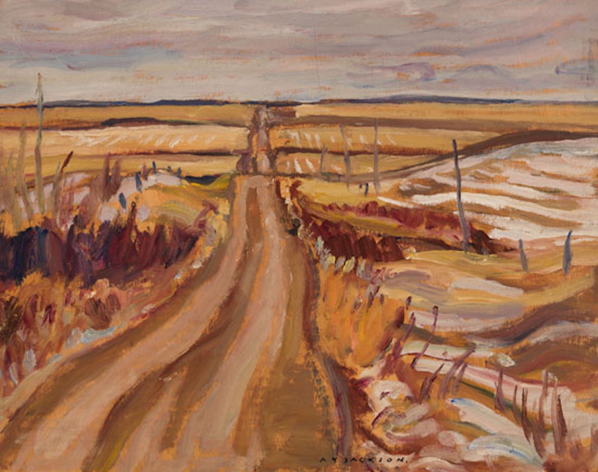 Country Road, Manitoba by Alexander Young Jackson