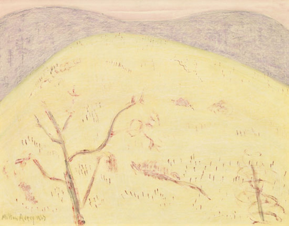 Autumn Meadow by Milton Avery