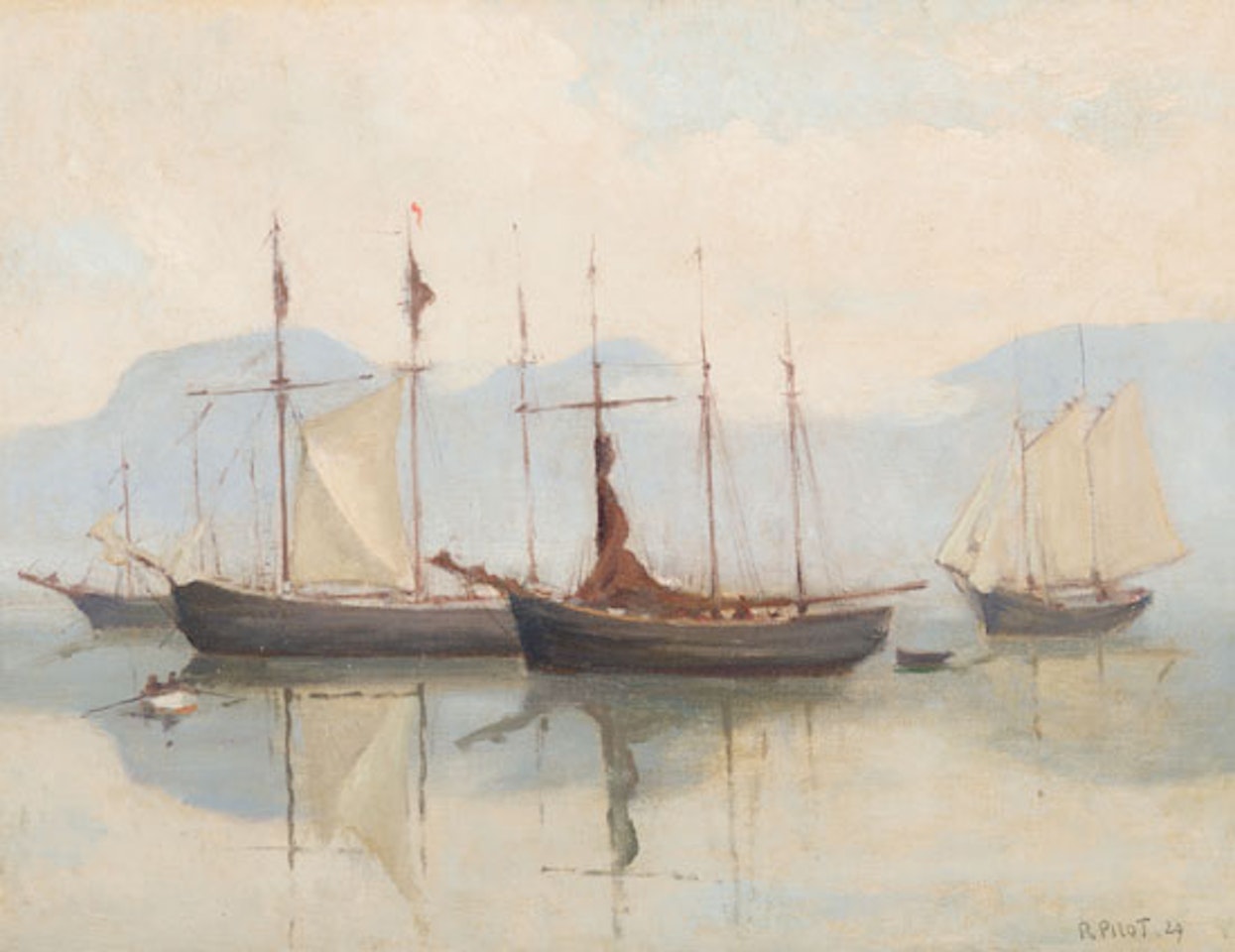 Summer Haze, St. John"s, Newfoundland by Robert Pilot