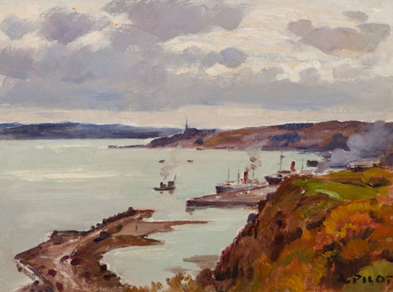 View From the Battlefields, Quebec by Robert Pilot