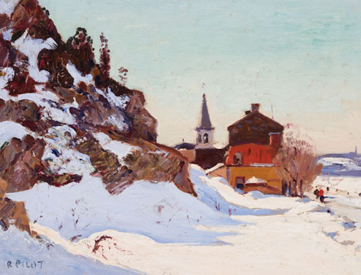 Point Levis, Quebec by Robert Pilot