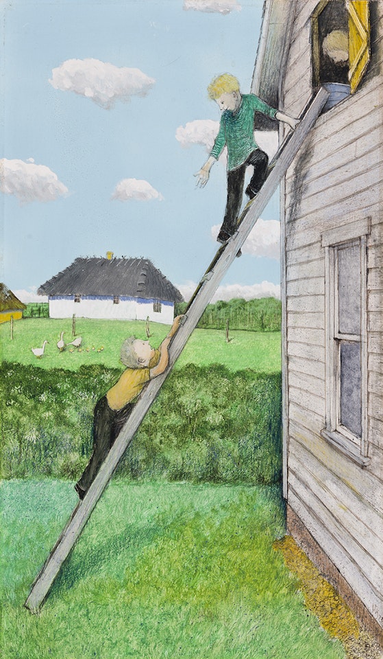 The Brave and the Timid ("My Brother John" Series) by William Kurelek