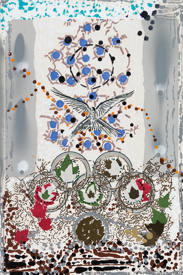 Séoul by Jean-Paul Riopelle
