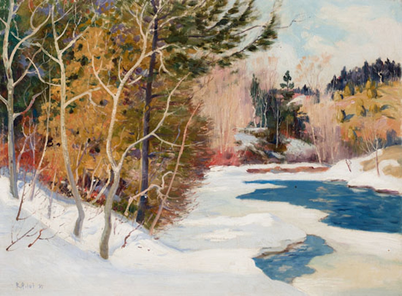 Winter Scene by Robert Pilot