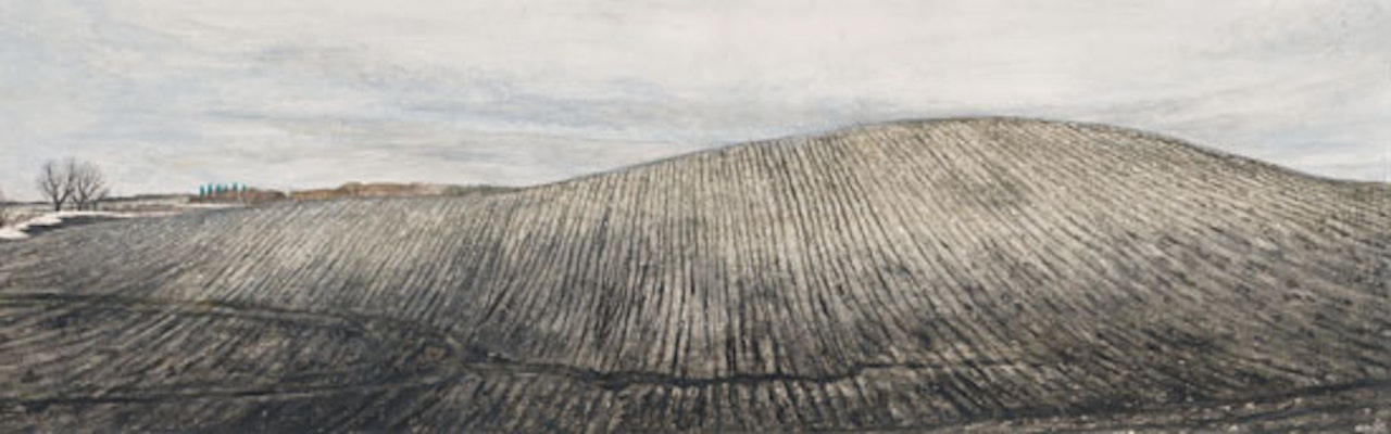 Minnedosa Curves by William Kurelek