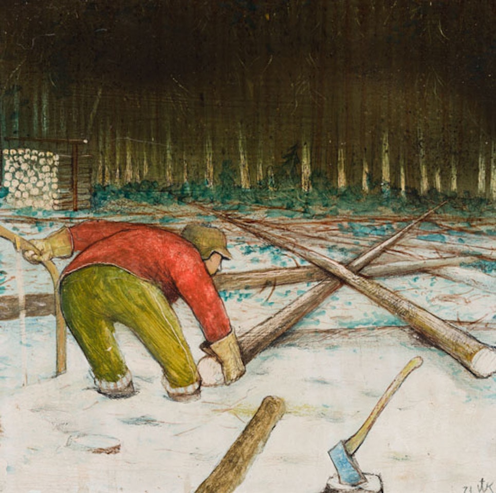 Lumberjack by William Kurelek