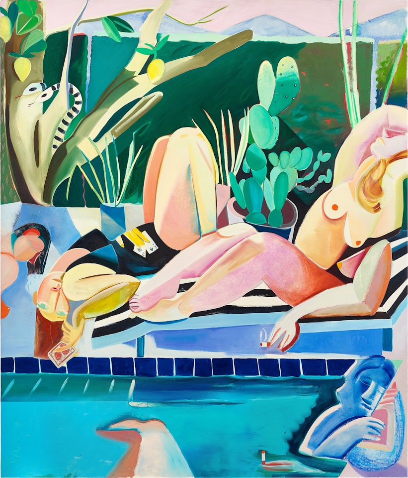 The Pool in Palm Springs by Danielle Orchard