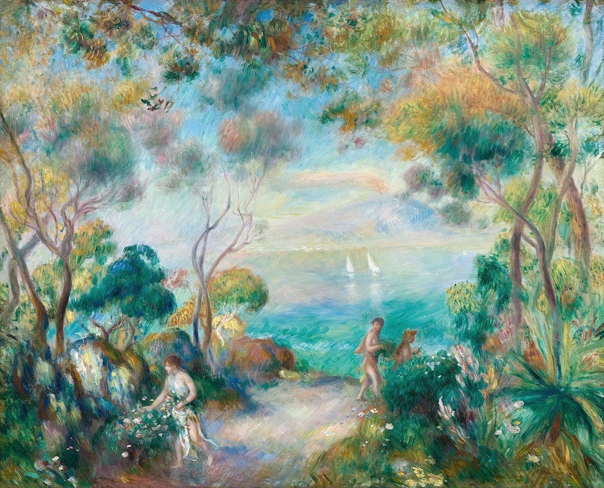 Un Jardin à Sorrente by Pierre-Auguste Renoir