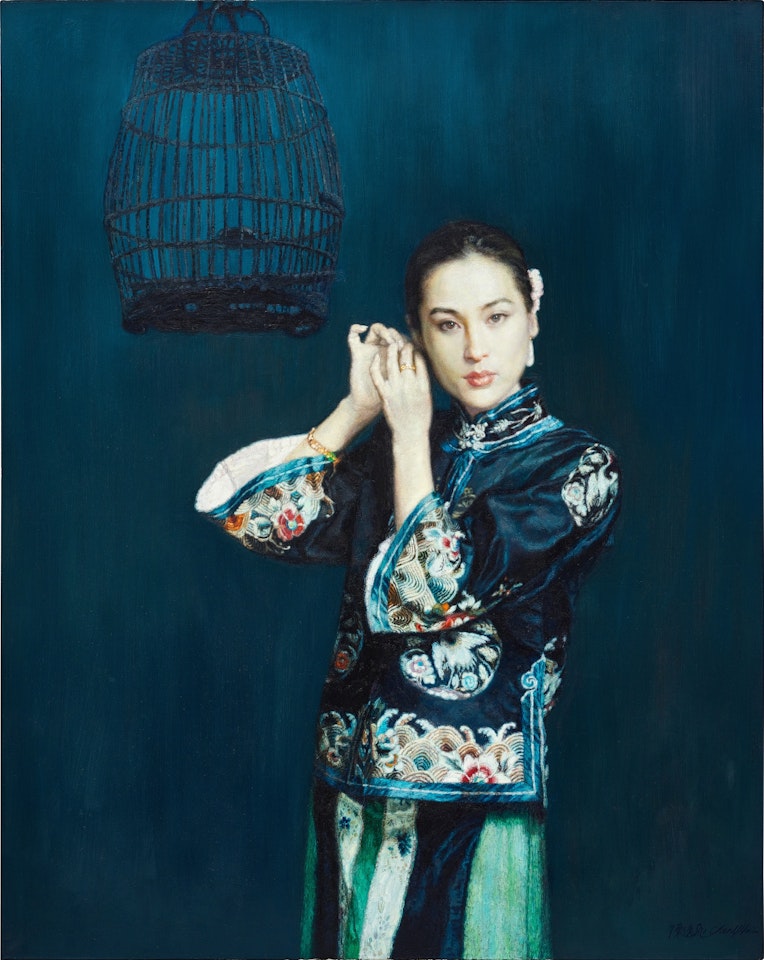 In the evening by Chen Yifei