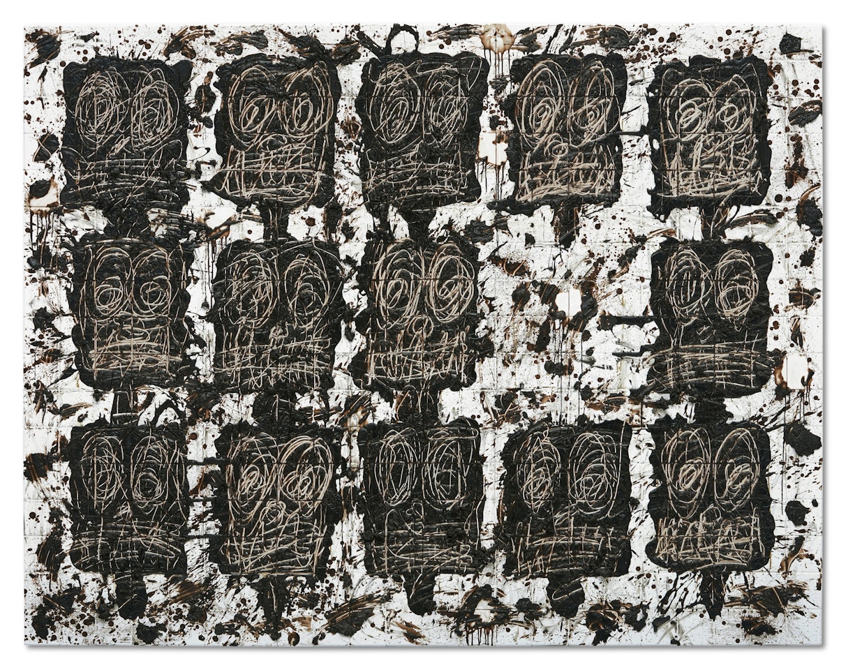 The Crowd by Rashid Johnson